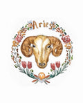 Zodiac Illustrated - Aries