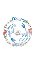 Zodiac Illustrated - Pisces
