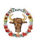 Zodiac Illustrated - Taurus